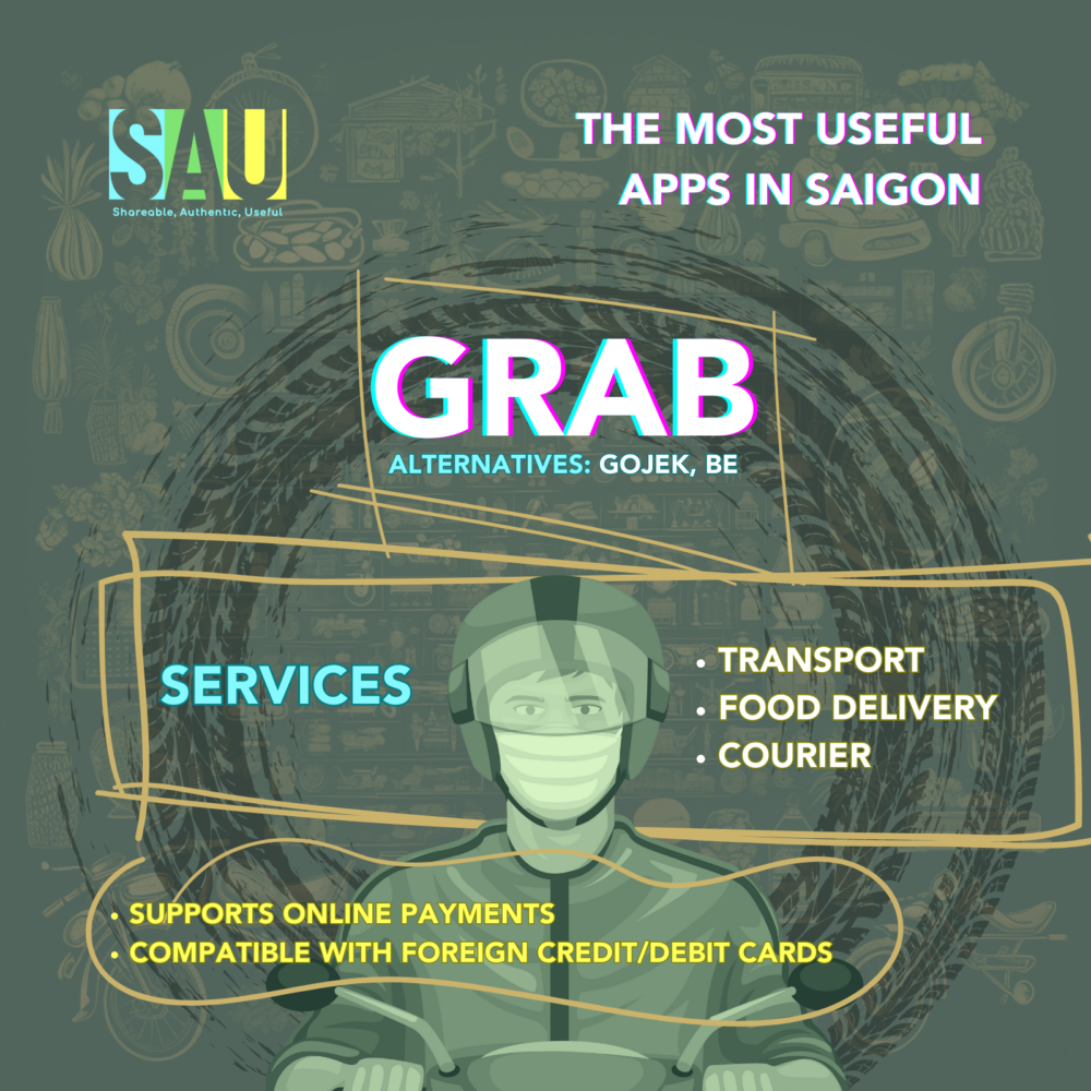 Useful Apps in Saigon: Grab