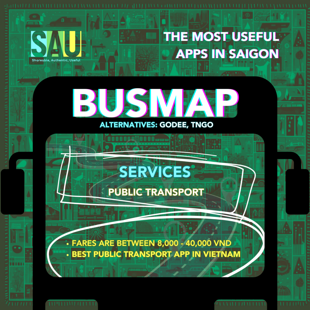 Useful Apps in Saigon: BusMap