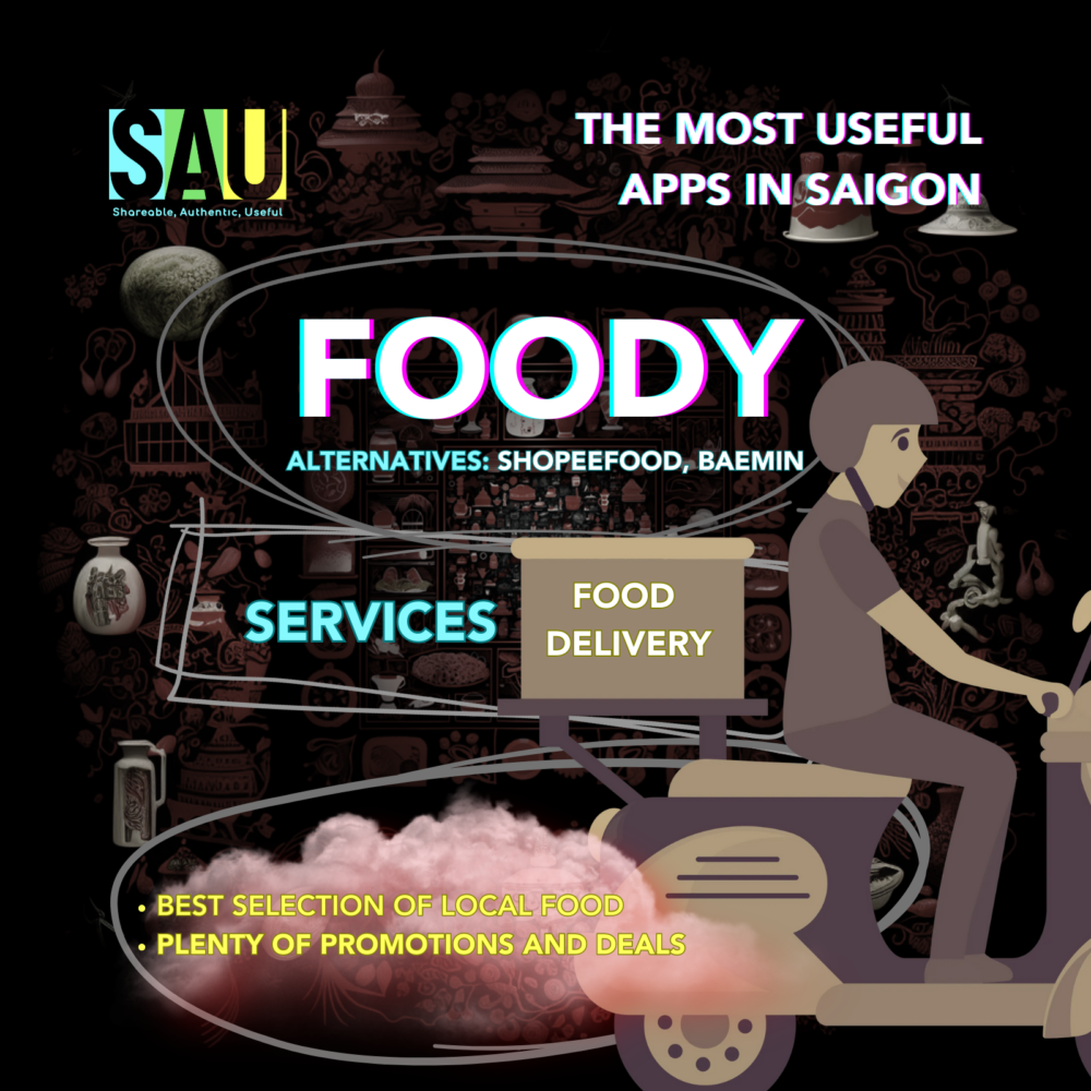 Useful Apps in Saigon: Foody