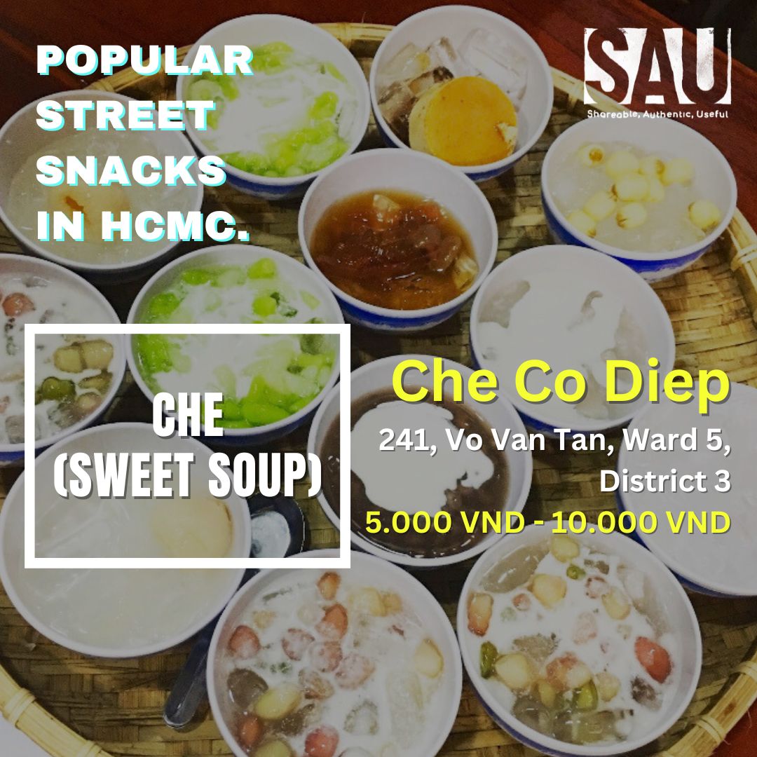 Vietnamese Street Snacks in Ho Chi Minh City - Che Co Diep