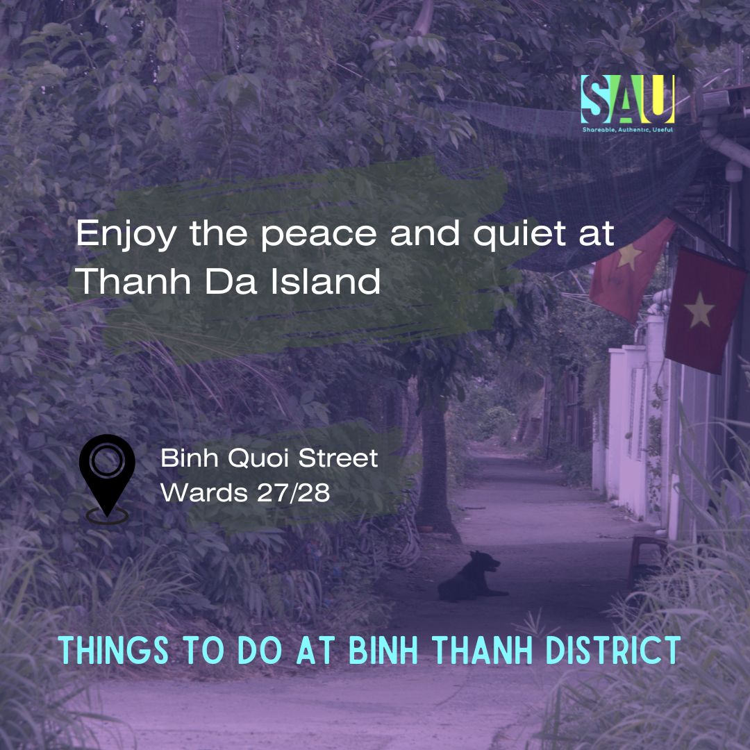 Peace and Quiet at Thanh Da Island